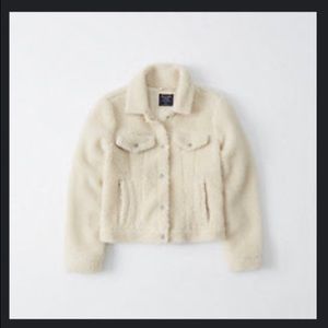 Abercrombie Sherpa Trucker Jacket
